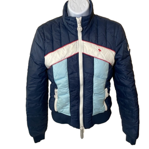 ABERCROMBIE and Fitch Nylon Puffer Jacket Size S